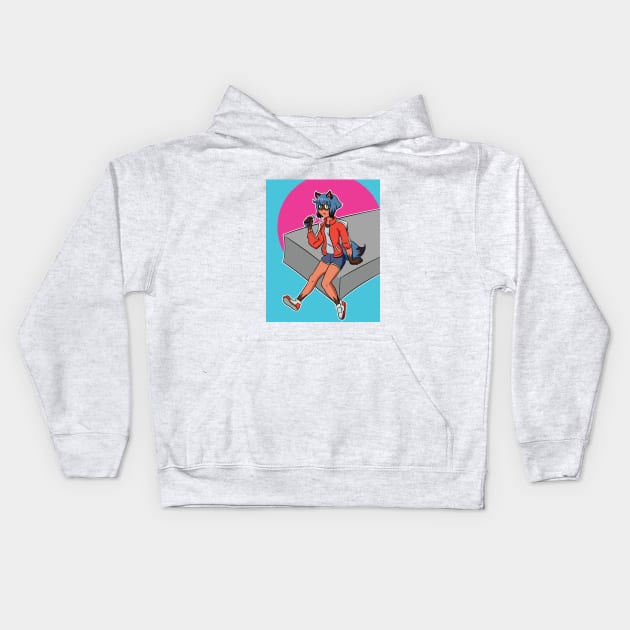 BNA: Michiru Kids Hoodie by BlackKnightProductions